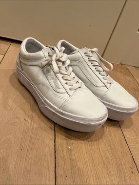 Vans Classic Low-Top Sneakers in White